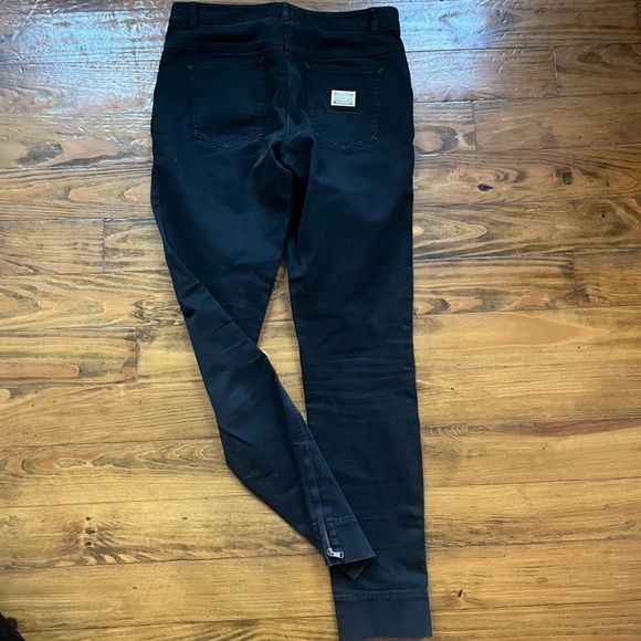 Dolce & Gabbana Ankle Zipper Audrey Black Jeans in size 38IT or 2US - Picture 6 of 15